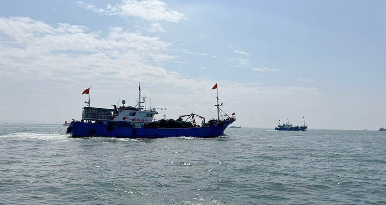 護航開漁季，營口為出海漁船做好保障服務